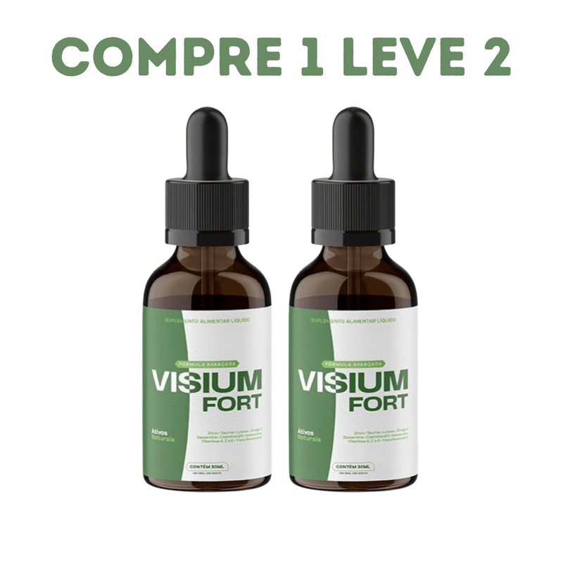 Visium Fort 30ml - Compre 1 Leve 2 + Frete Grátis