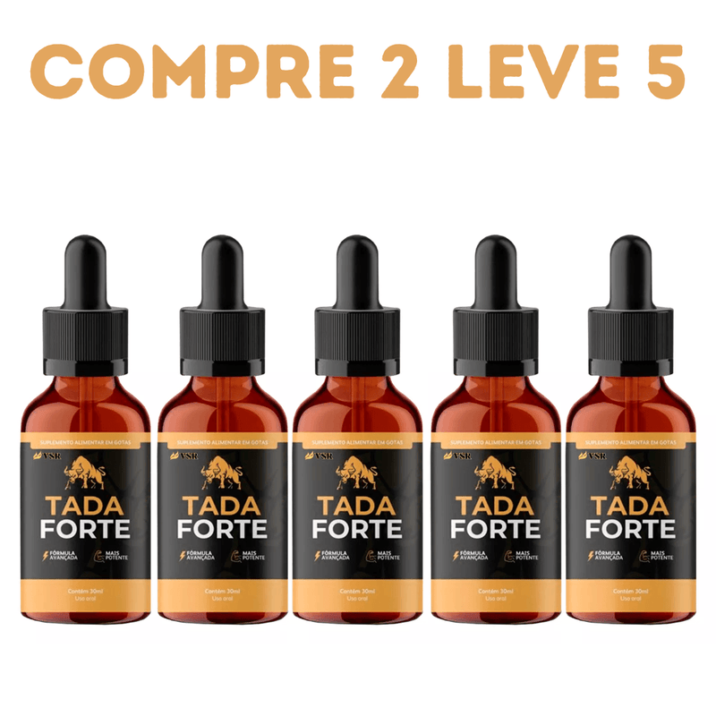 Tada Forte 30ml - O melhor amigo do homem - Compre 1 Leve 3 + Frete Grátis