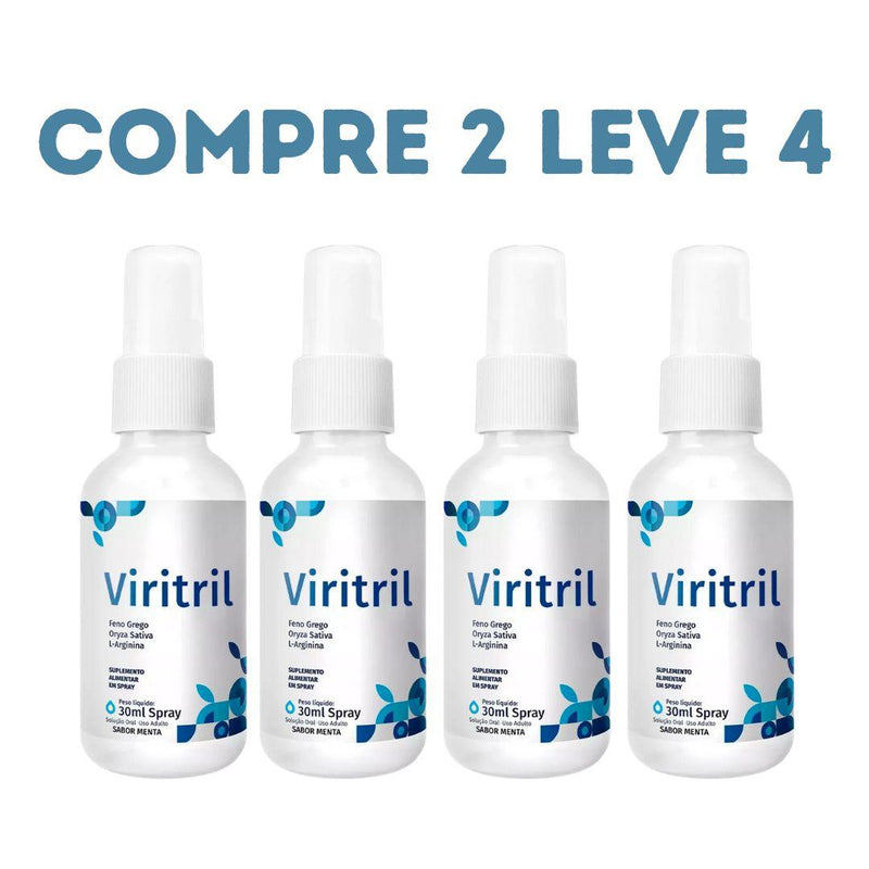 Viritril Spray 30ml -  O melhor amigo do homem - Compre 1 Leve 2 + Frete Grátis