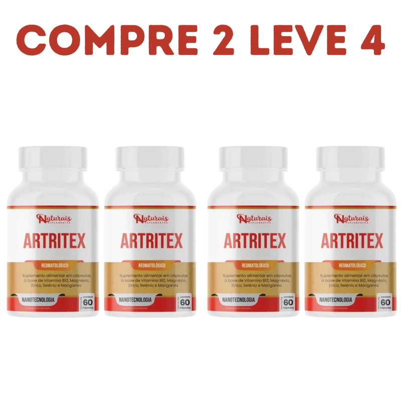 Artritex - Alívio Imediato para Suas Articulações - Compre 1 Leve 2 + Frete Grátis