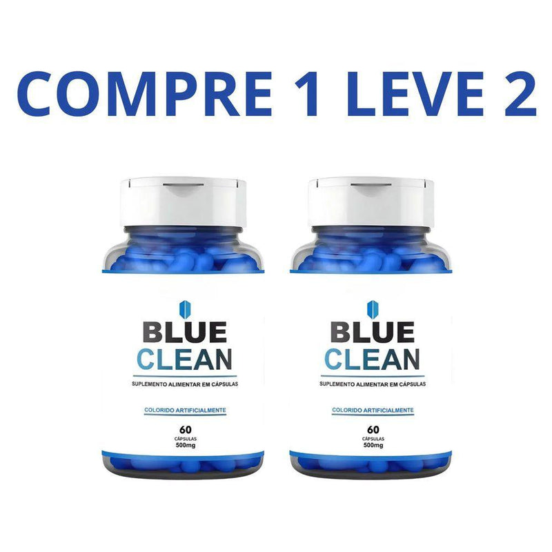 Blue Clean 60 Cápsulas - Sinta-Se Melhor Todos os Dias + Frete Grátis