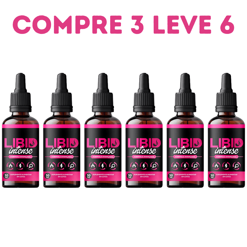 Libid Intense 30ml - Compre 1 Leve 2 + Frete Grátis - Loja Oficial