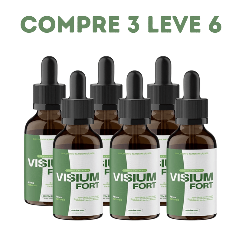 Visium Fort 30ml - Compre 1 Leve 2 + Frete Grátis