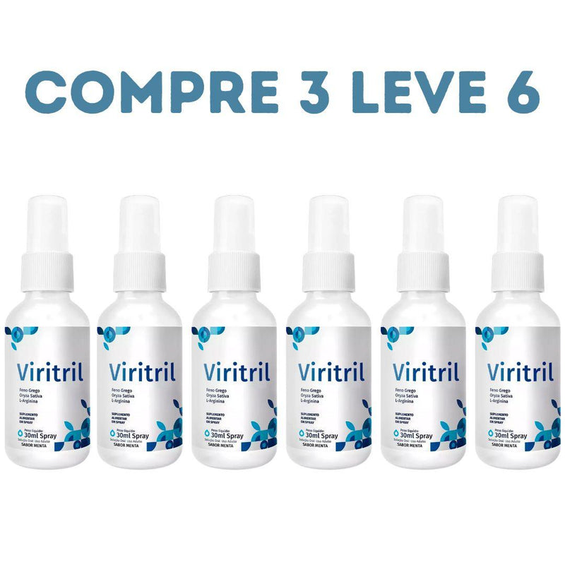 Viritril Spray 30ml -  O melhor amigo do homem - Compre 1 Leve 2 + Frete Grátis