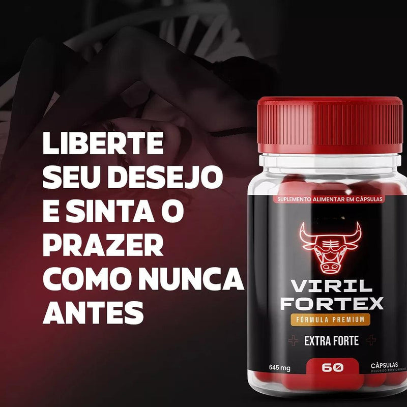 Kit Viril Fortex 60 cáps + 30ml - Loja Oficial + Frete Grátis