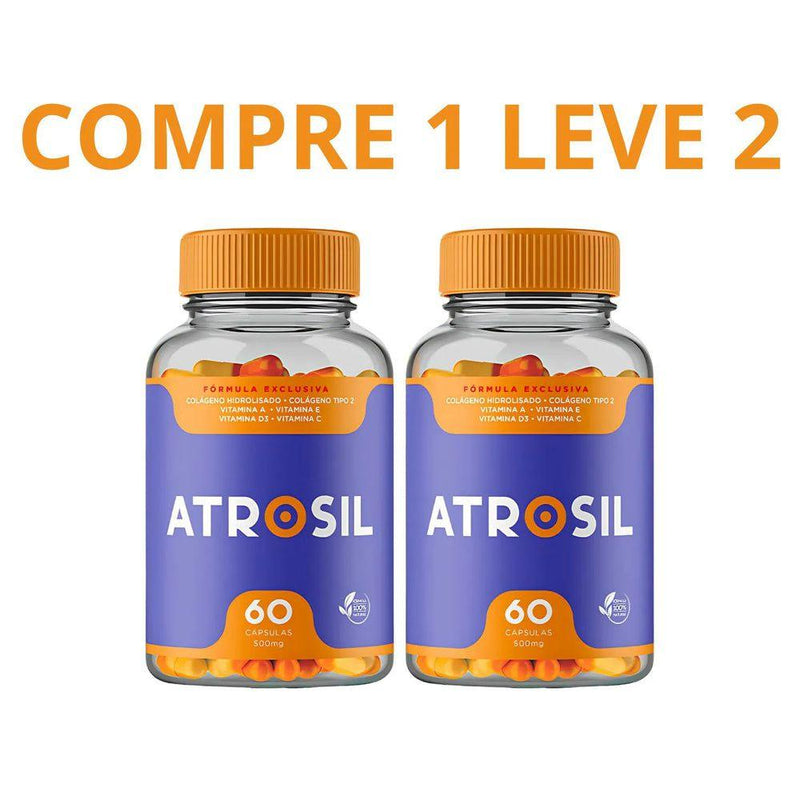 Atrosil 60 Cápsulas - Solução Para Dores Articulares - Compre 1 Leve 2 + Frete Grátis