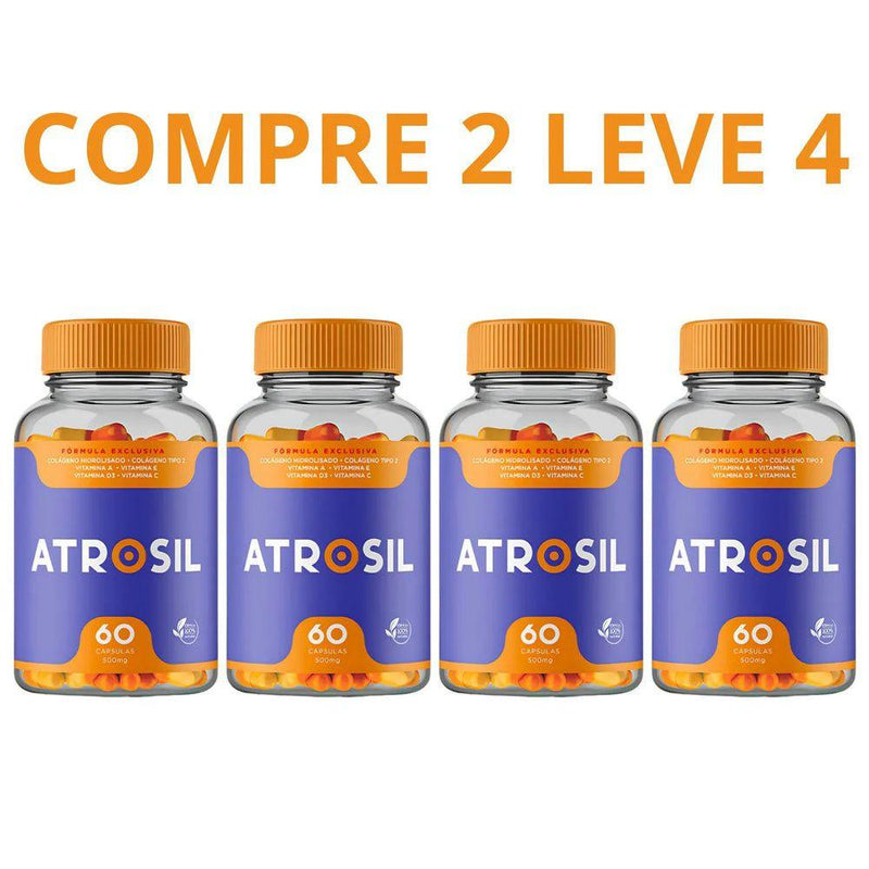 Atrosil 60 Cápsulas - Solução Para Dores Articulares - Compre 1 Leve 2 + Frete Grátis