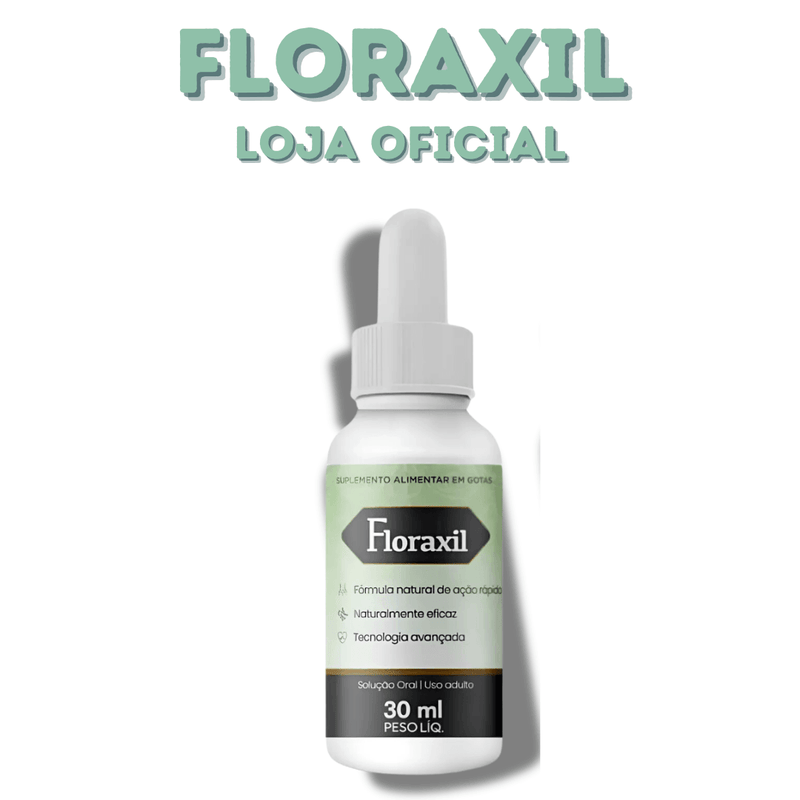 Floraxil 30ml - Equilíbrio e Saúde Intestinal - Compre 1 Leve 2 + Frete Grátis