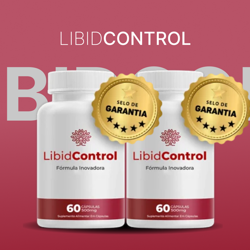 Libid Control 60 cáps - Elevação da Libido - Compre 1 Leve 2 + Frete Grátis