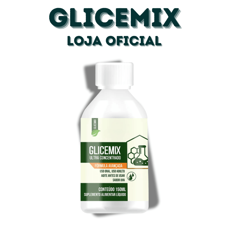 Promoçao Oficial - Glicemix 150ml + Frete Grátis -