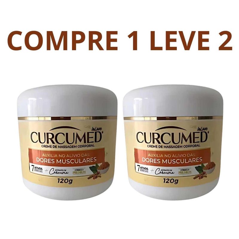 Curcumed 120g - Alívio Natural das Suas Dores - Compre 1 Leve 2 + Frete Grátis