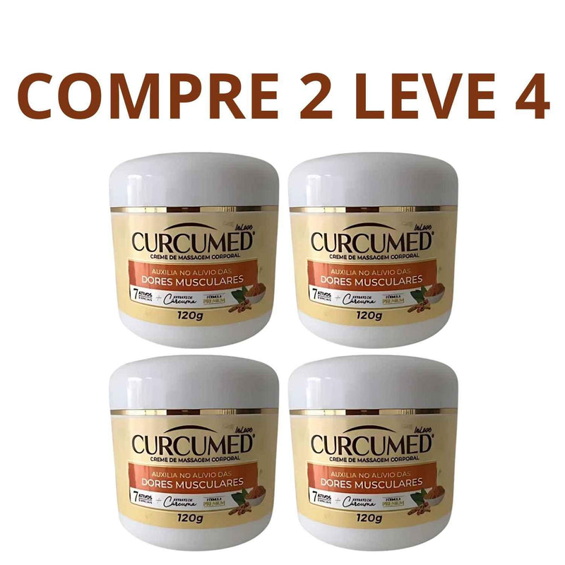 Curcumed 120g - Alívio Natural das Suas Dores - Compre 1 Leve 2 + Frete Grátis