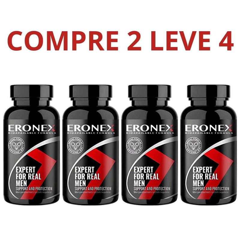 Eronex 60 Cáps - Intensifica o desejo - Compre 1 Leve 2 + Frete Grátis