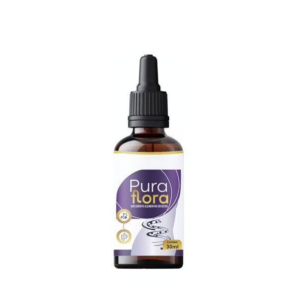 Pura Flora 30ml - Aliado Da Digestão Saudável + Compre 1 Leve 2 + Frete Grátis